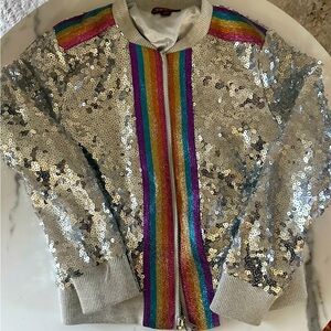 Girls sequined jacket